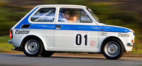 In the 70s the Polski Fiat 126 put in some very big performances as a rally
